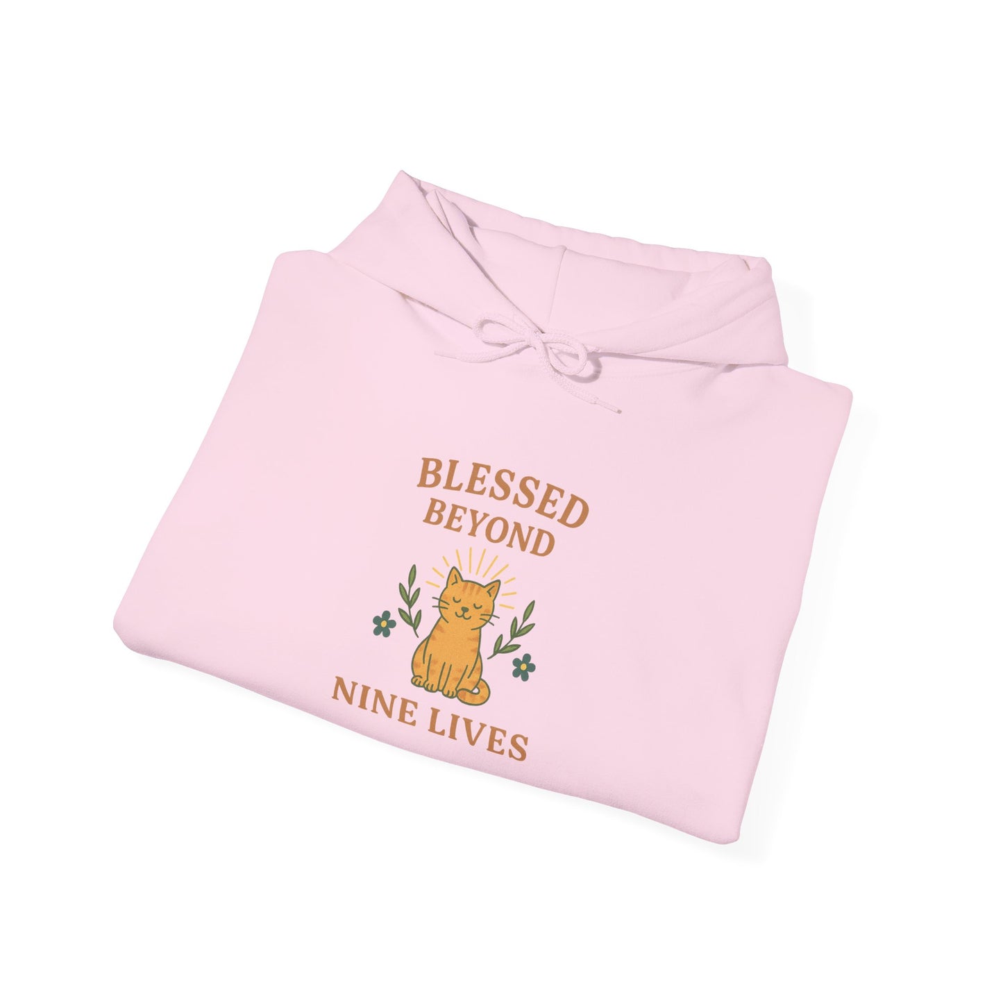 Blessed Beyond Nine Lives  Hoodie