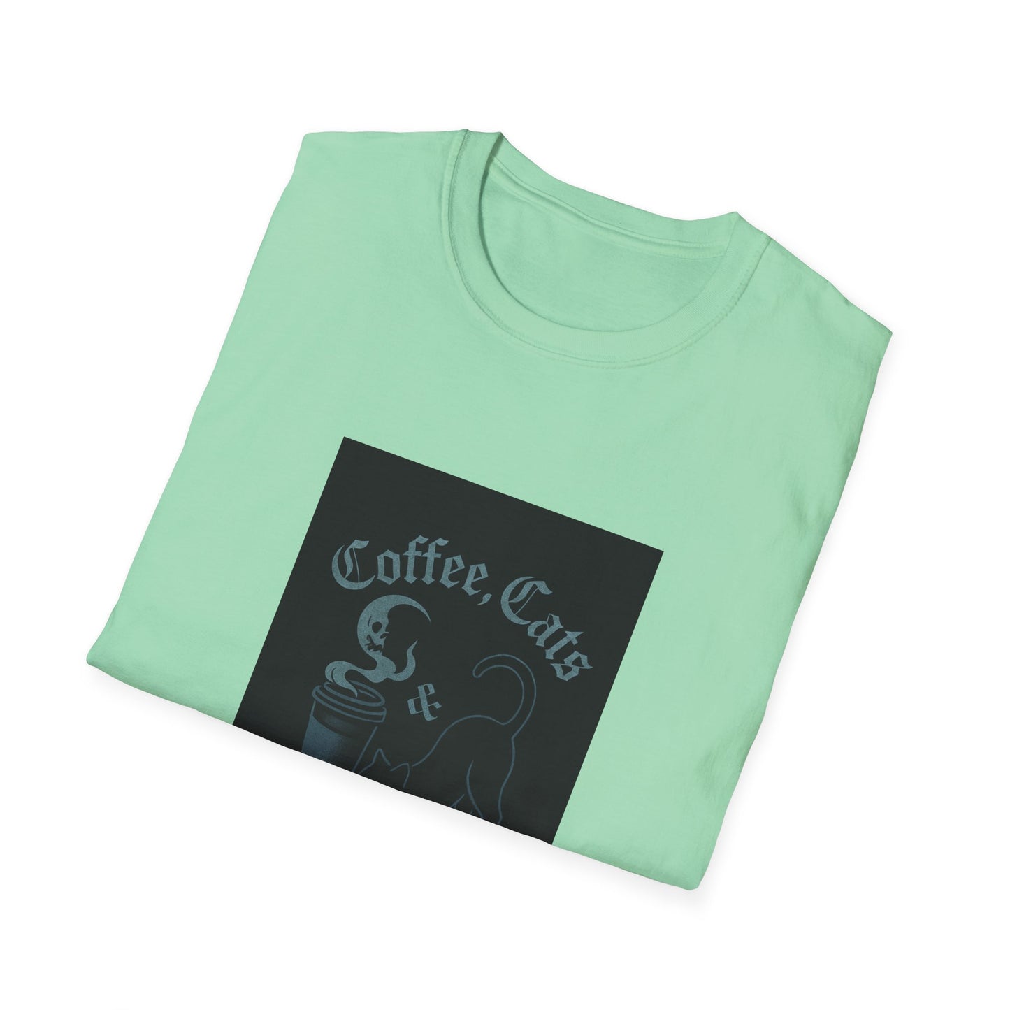 Coffee Cats & Midnight Chills T-Shirt