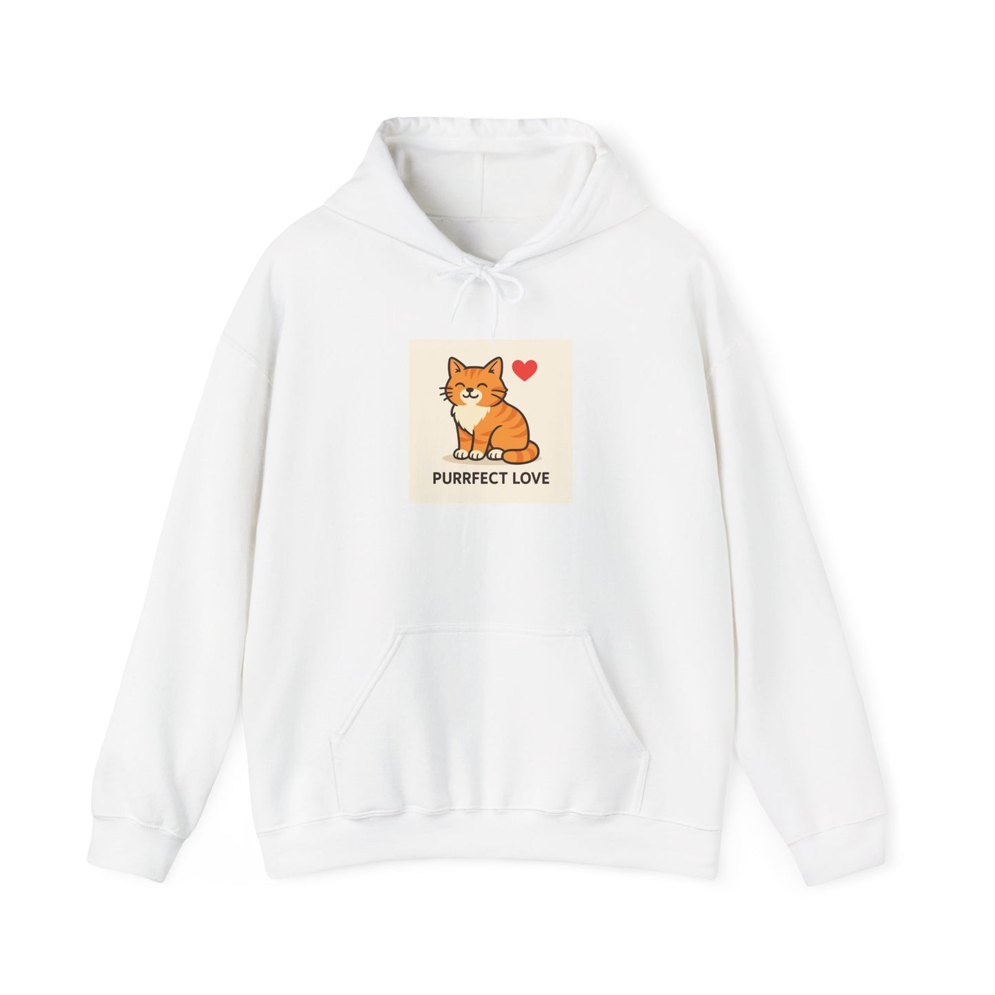 Cat Purrfect Love Hoodie