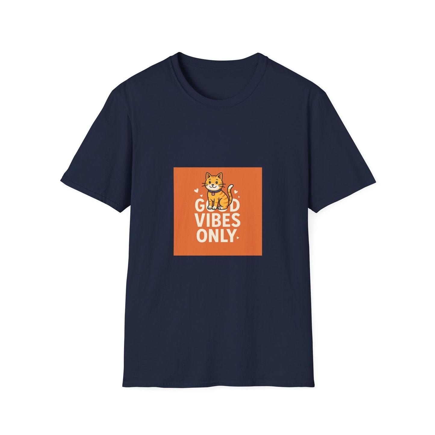 Cat Good Vibes Only T-Shirt