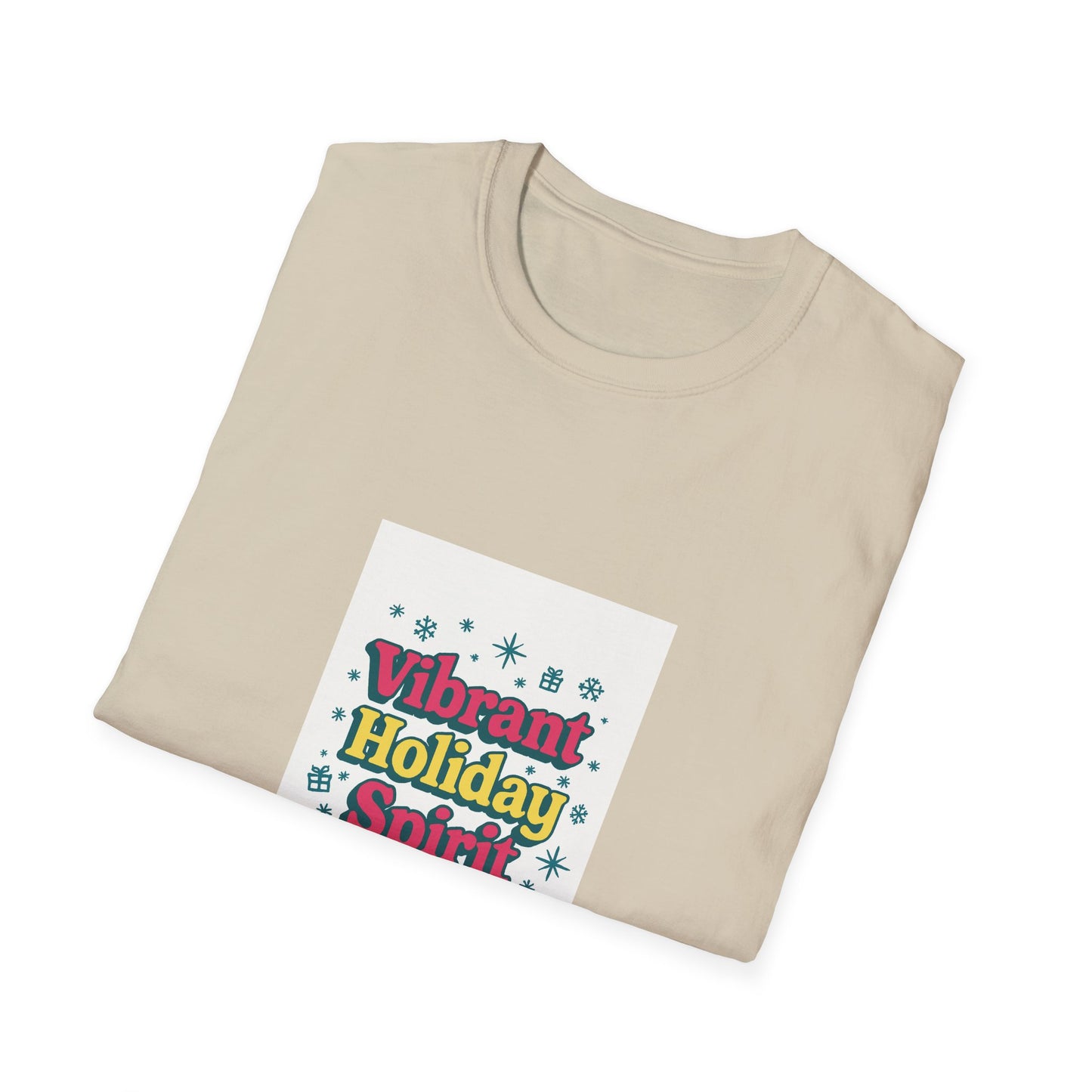 Vibrant Holiday Spirit T-Shirt