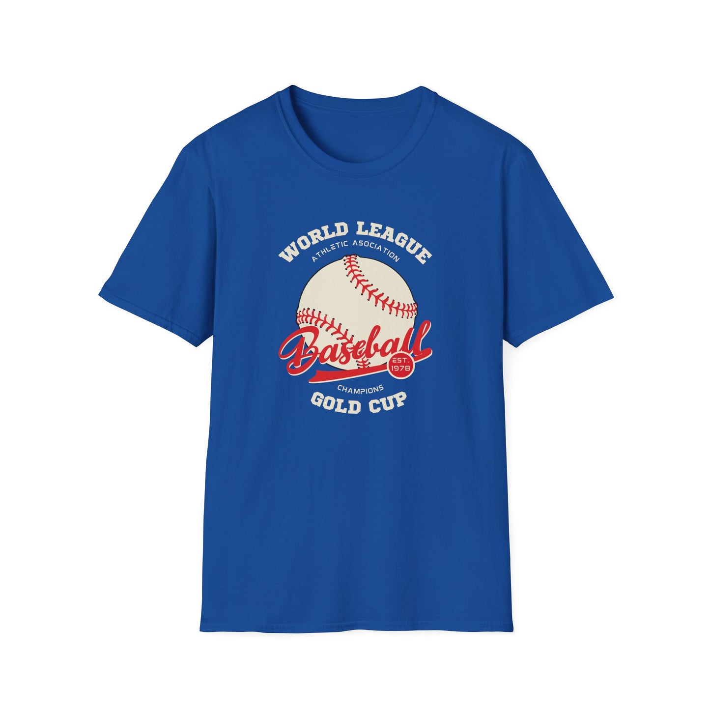 World League Athletic Asociation Baseball Champions Gold Cup T-Shirt