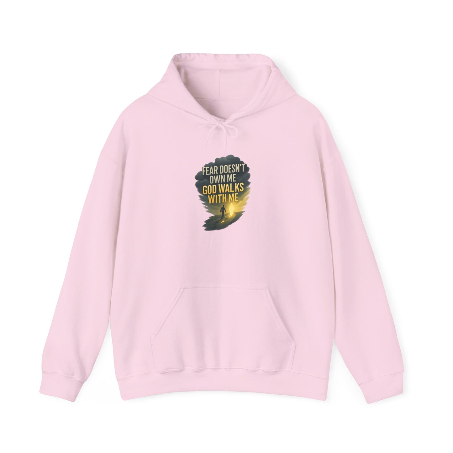 Fear Doesn’t Own Me God Walks With Me  Hoodie