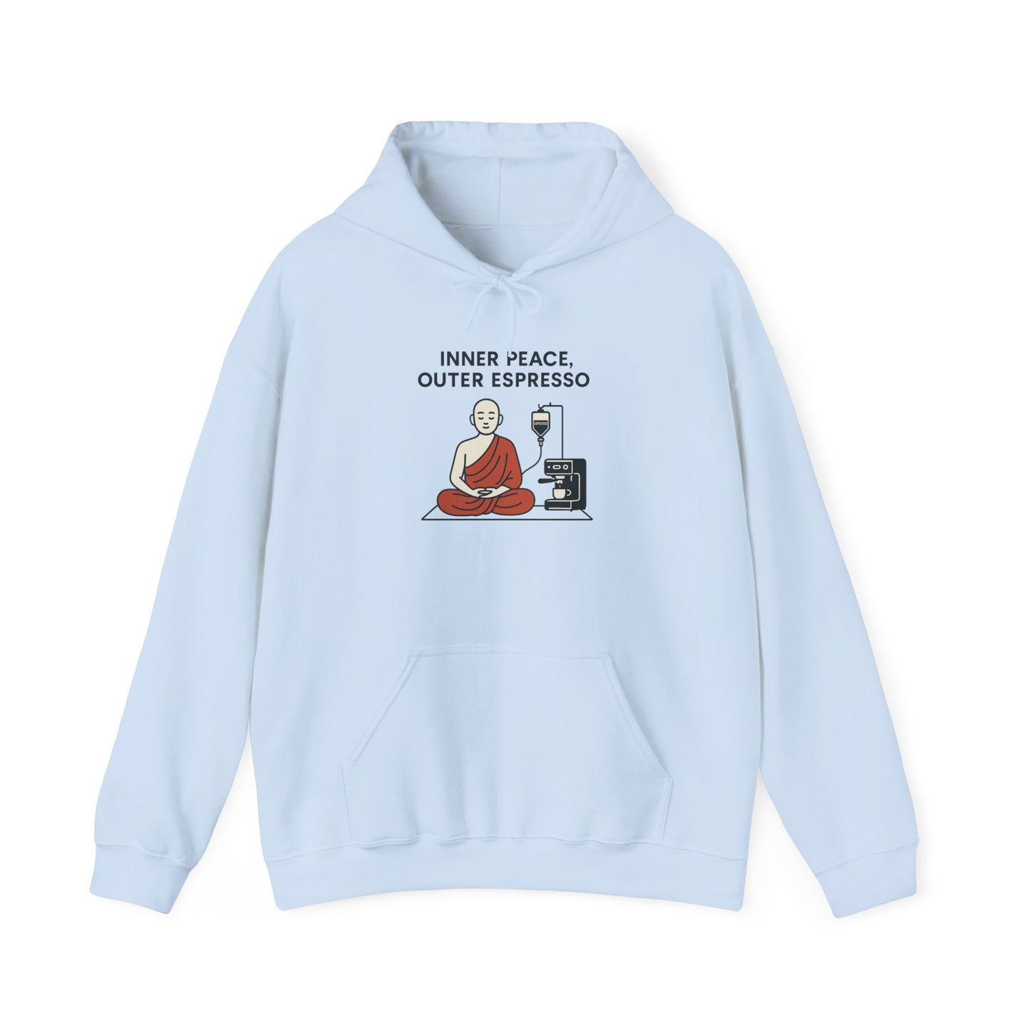 Inner Peace, Outer Espresso Hoodie