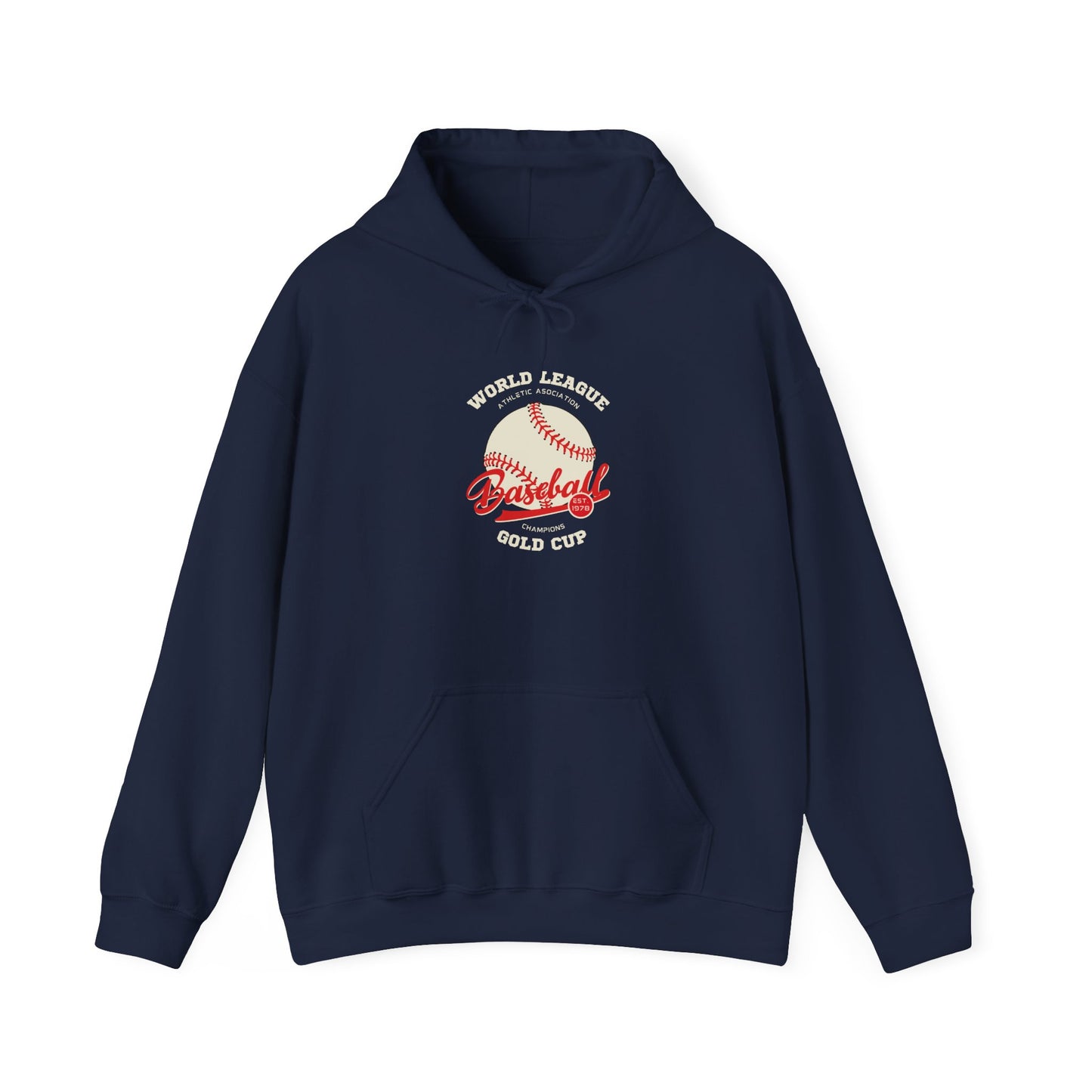World League Athletic Asociation Baseball Champions Gold Cup Hoodie