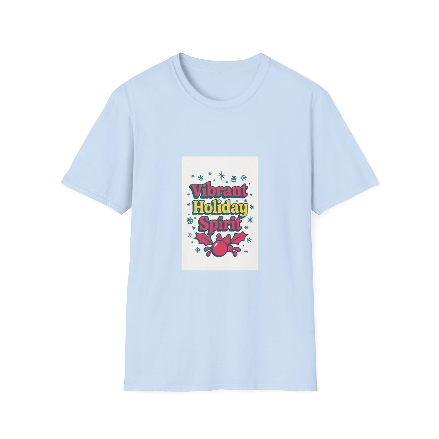 Vibrant Holiday Spirit T-Shirt