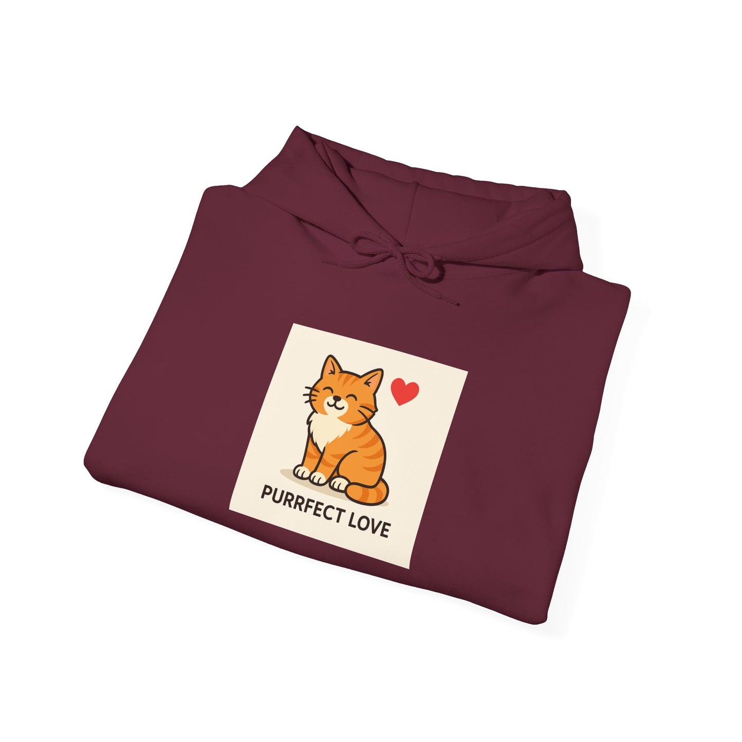 Cat Purrfect Love Hoodie