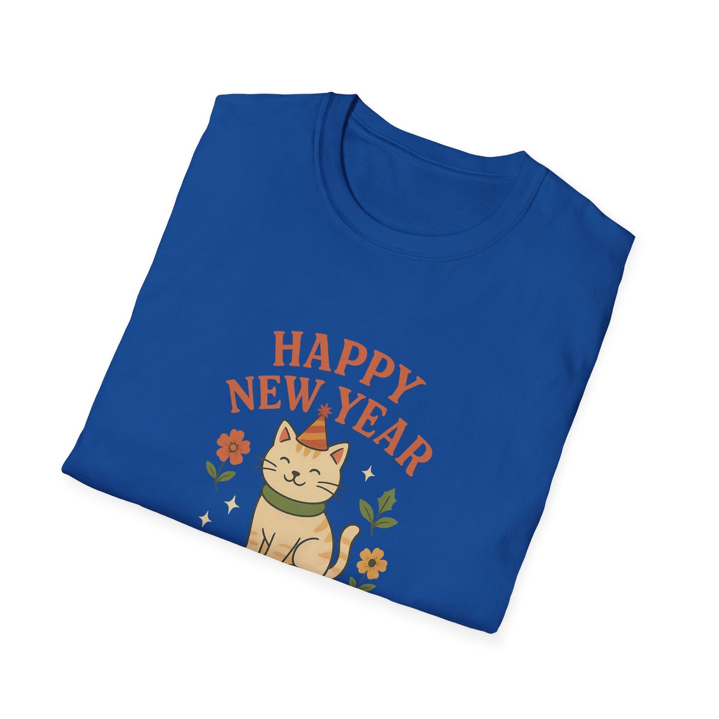 Happy New Year My Feline Friend T-Shirt