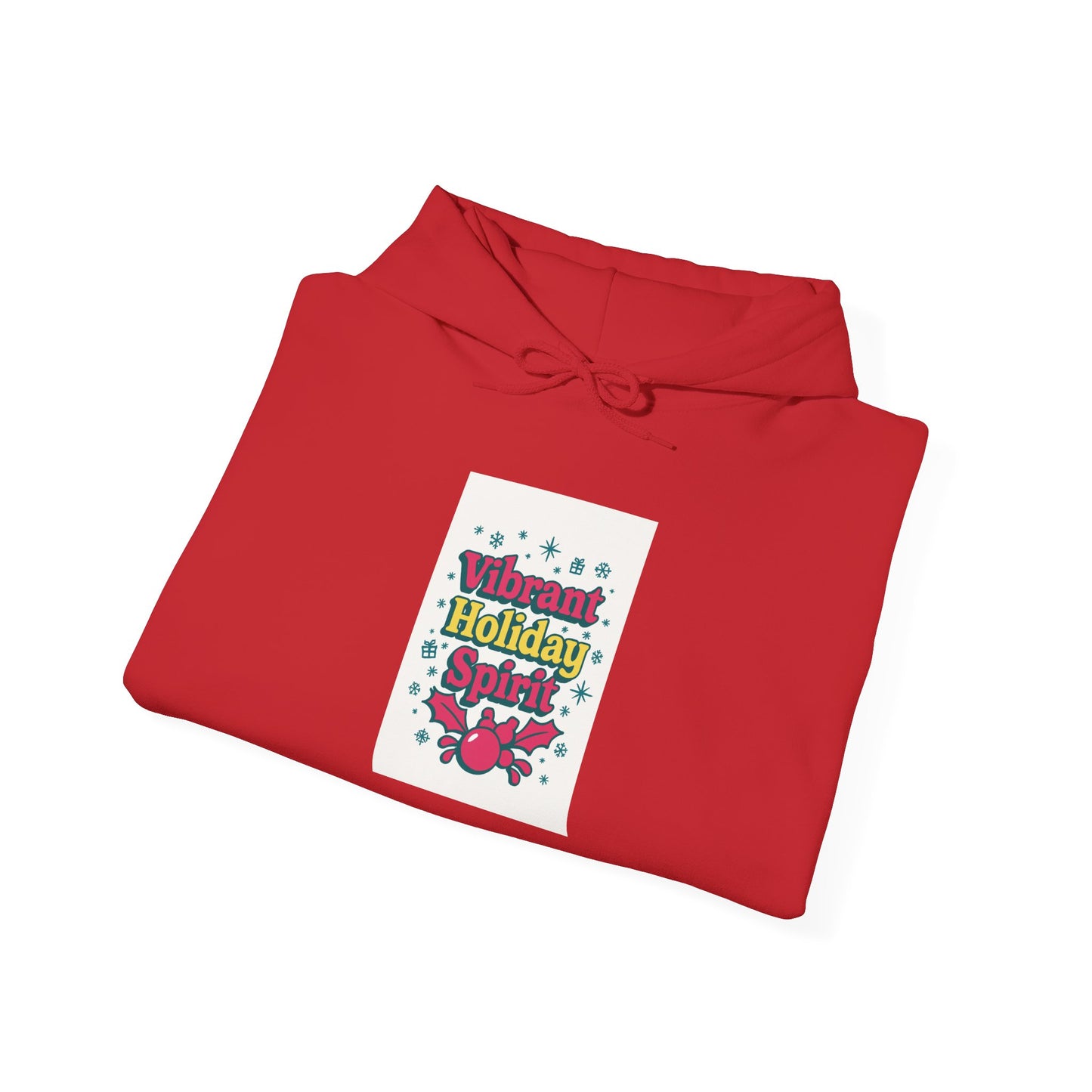 Vibrant Holiday Spirit Hoodie