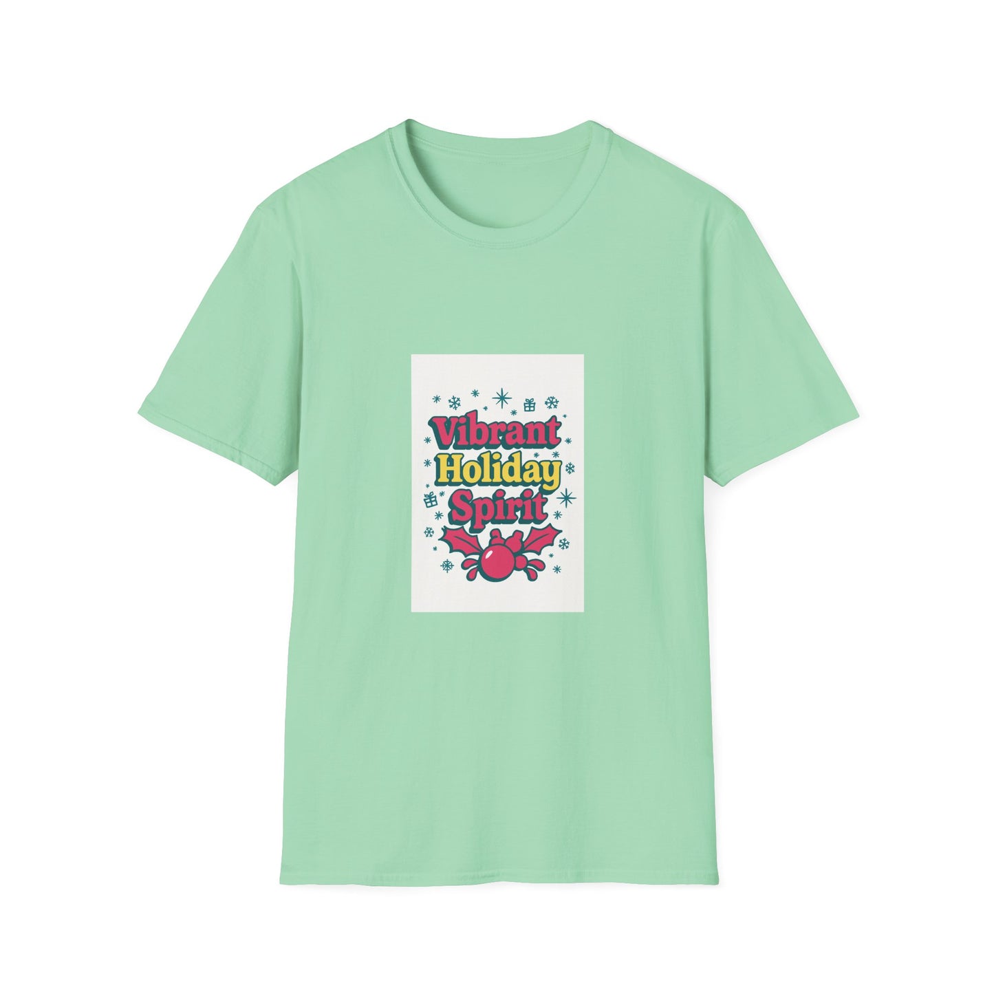 Vibrant Holiday Spirit T-Shirt