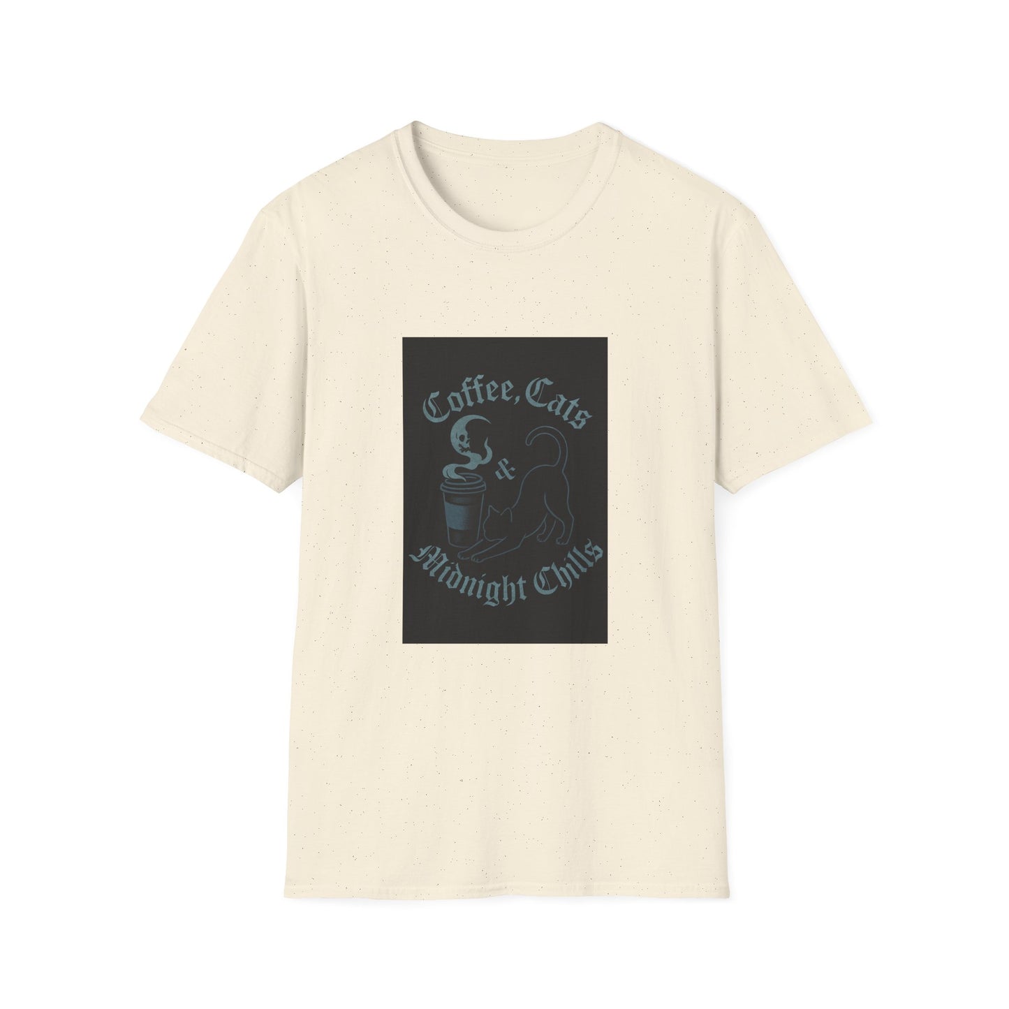 Coffee Cats & Midnight Chills T-Shirt