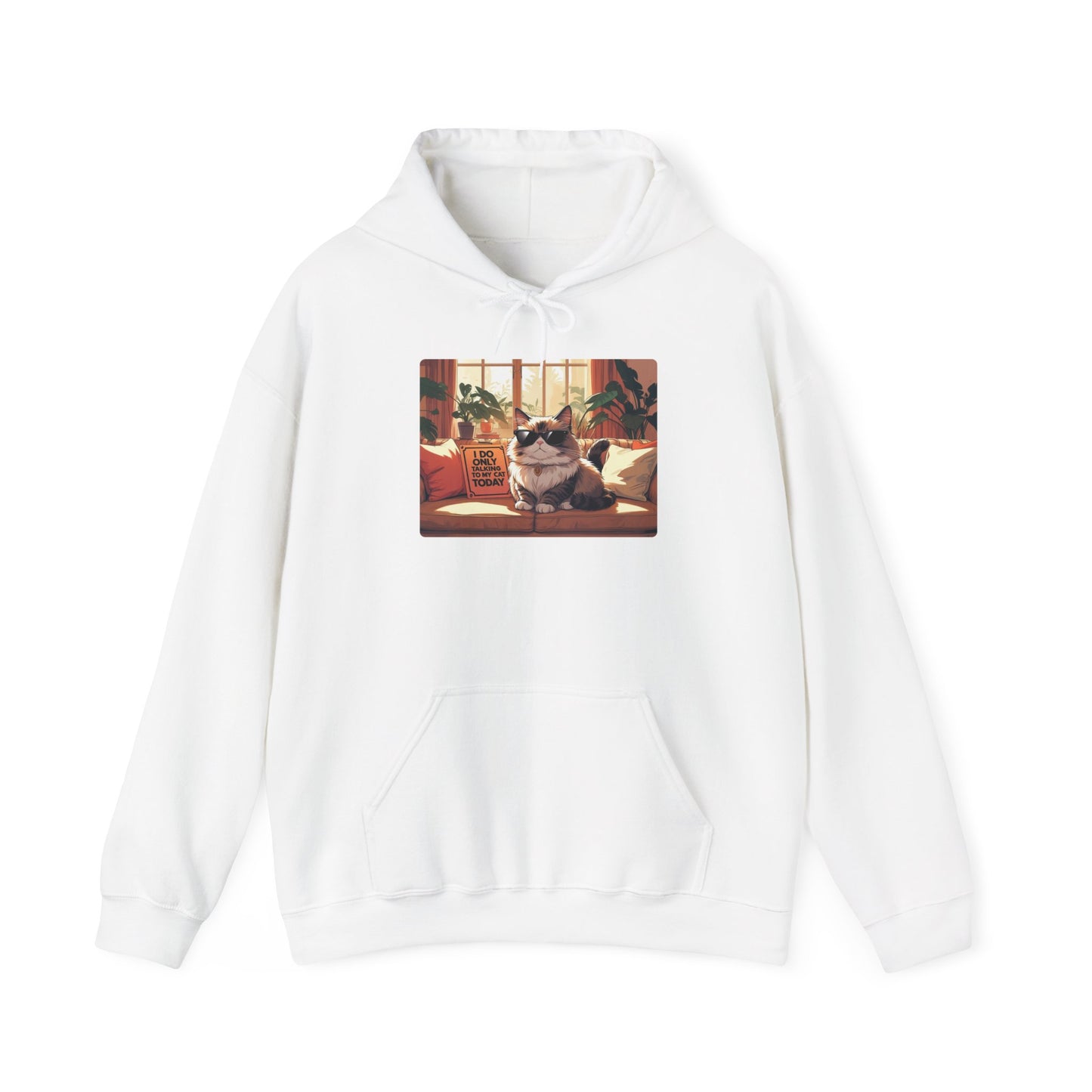 I Do Only Talking to My Cat Today Hoodie