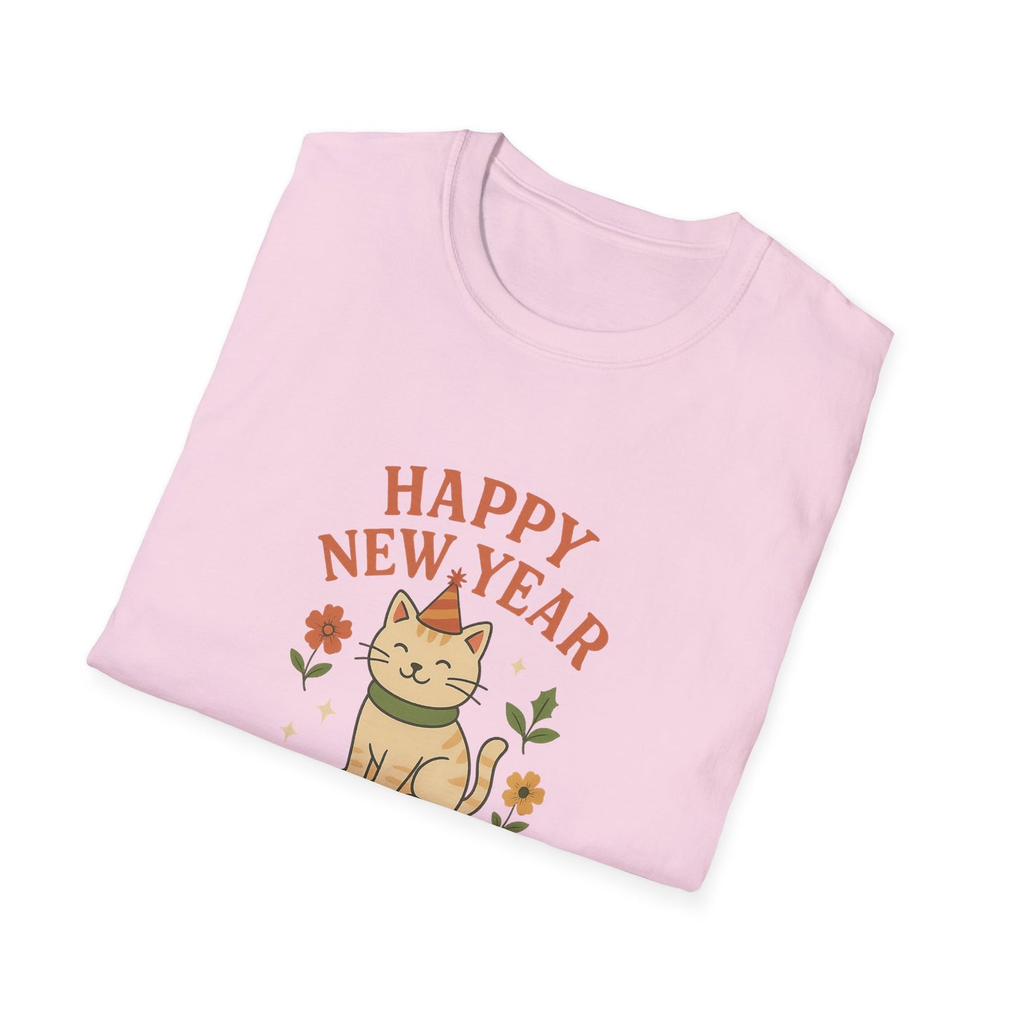 Happy New Year My Feline Friend T-Shirt