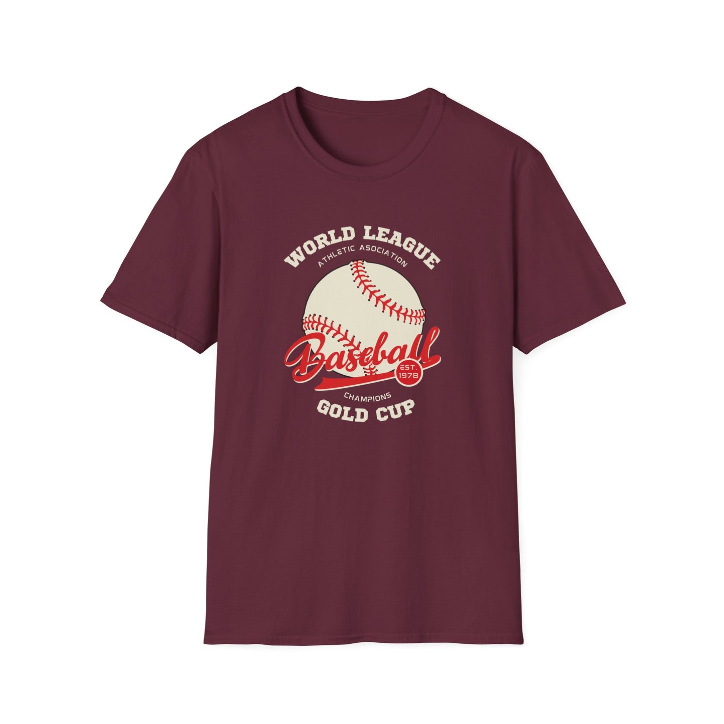 World League Athletic Asociation Baseball Champions Gold Cup T-Shirt