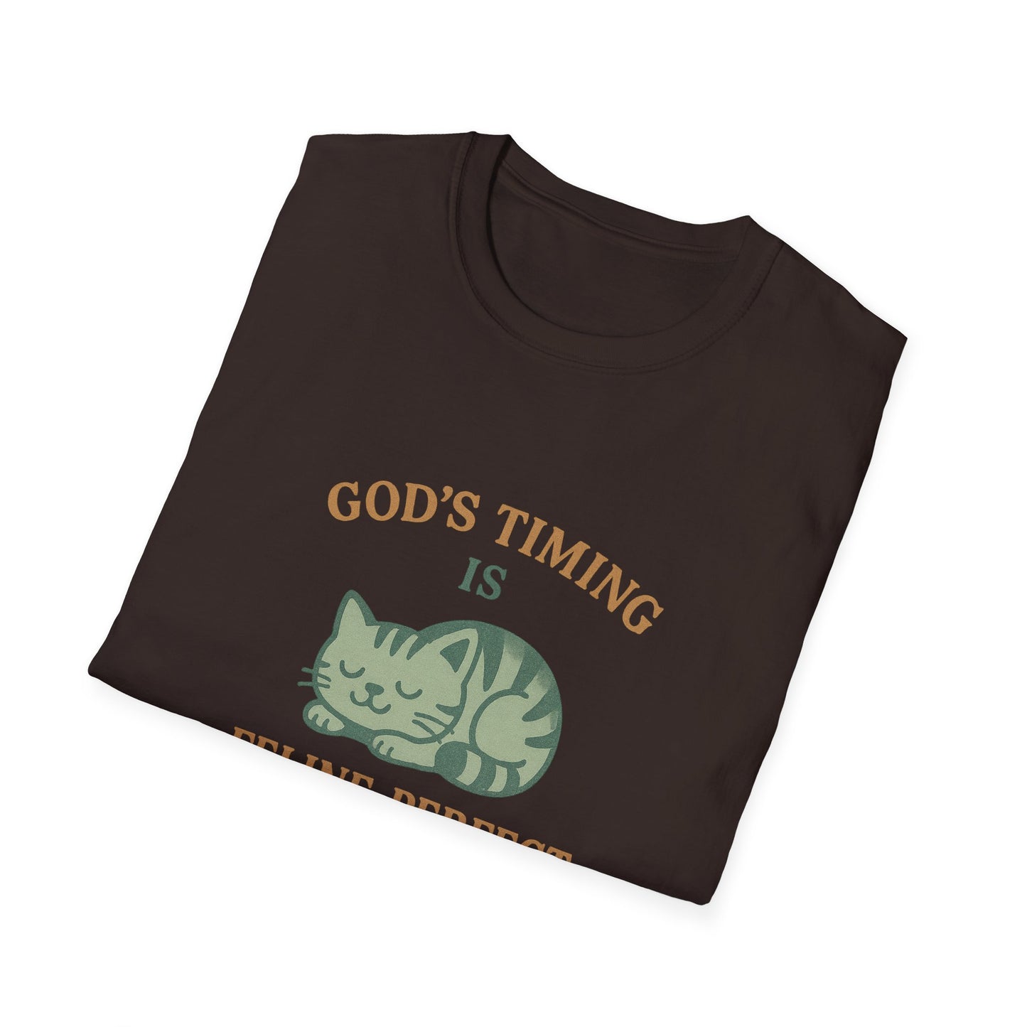 God’s Timing Is Feline-Perfect T-Shirt