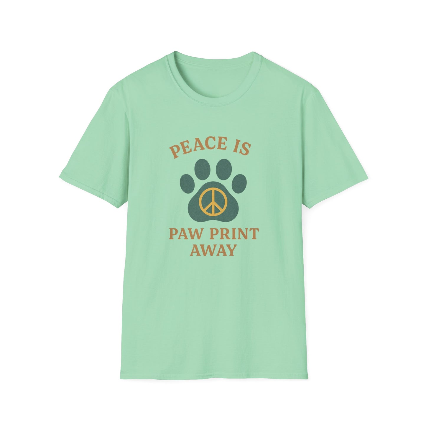 Peace Is Paw Print Away T-Shirt