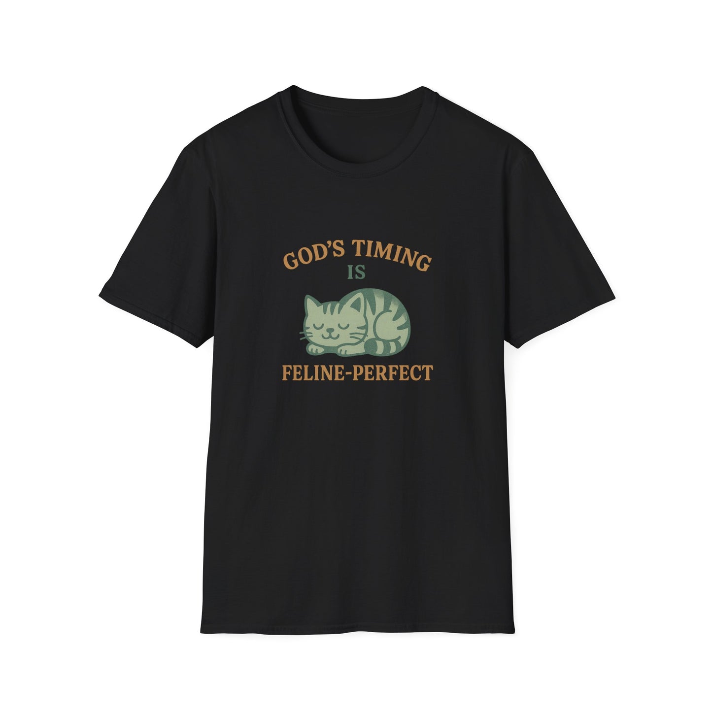 God’s Timing Is Feline-Perfect T-Shirt