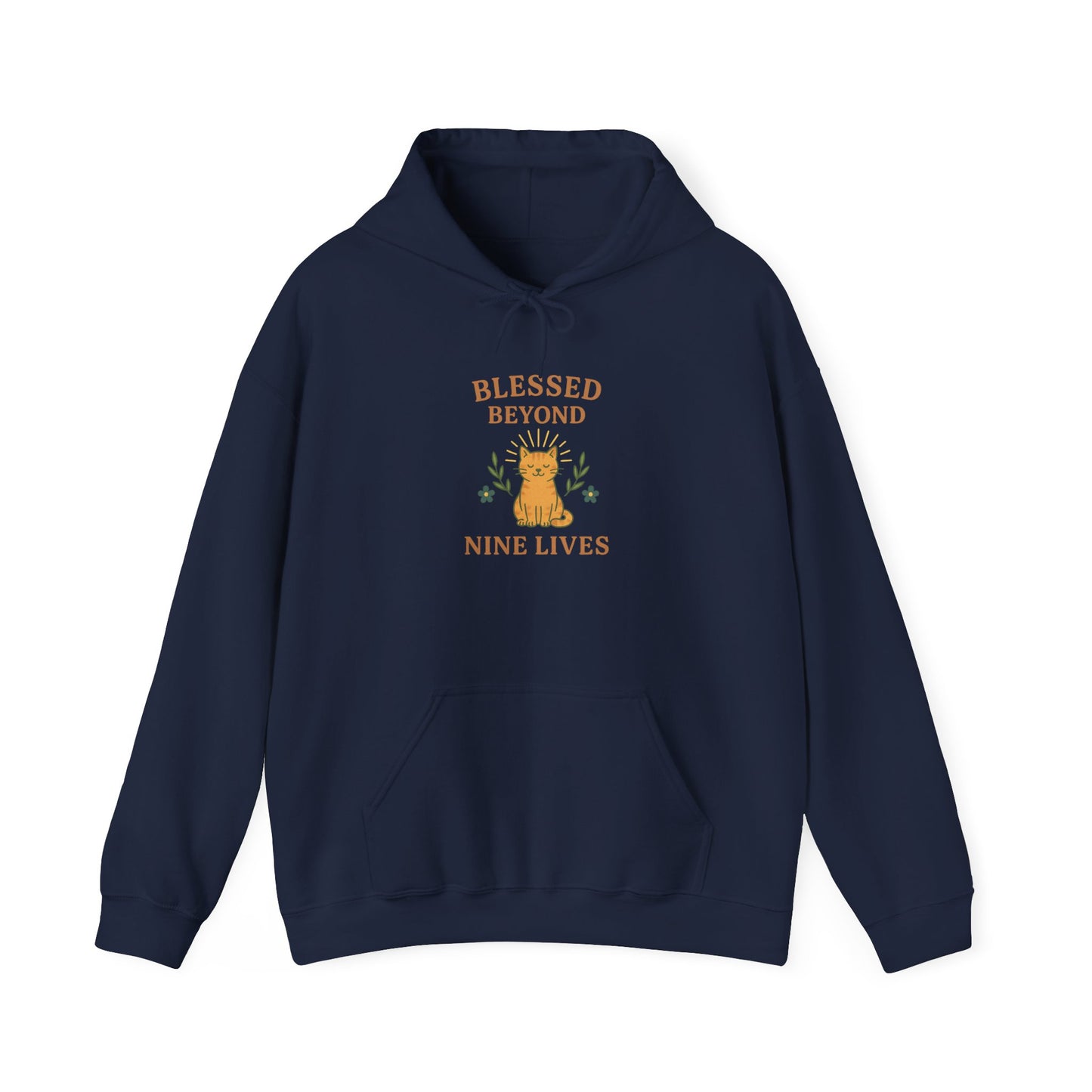 Blessed Beyond Nine Lives  Hoodie