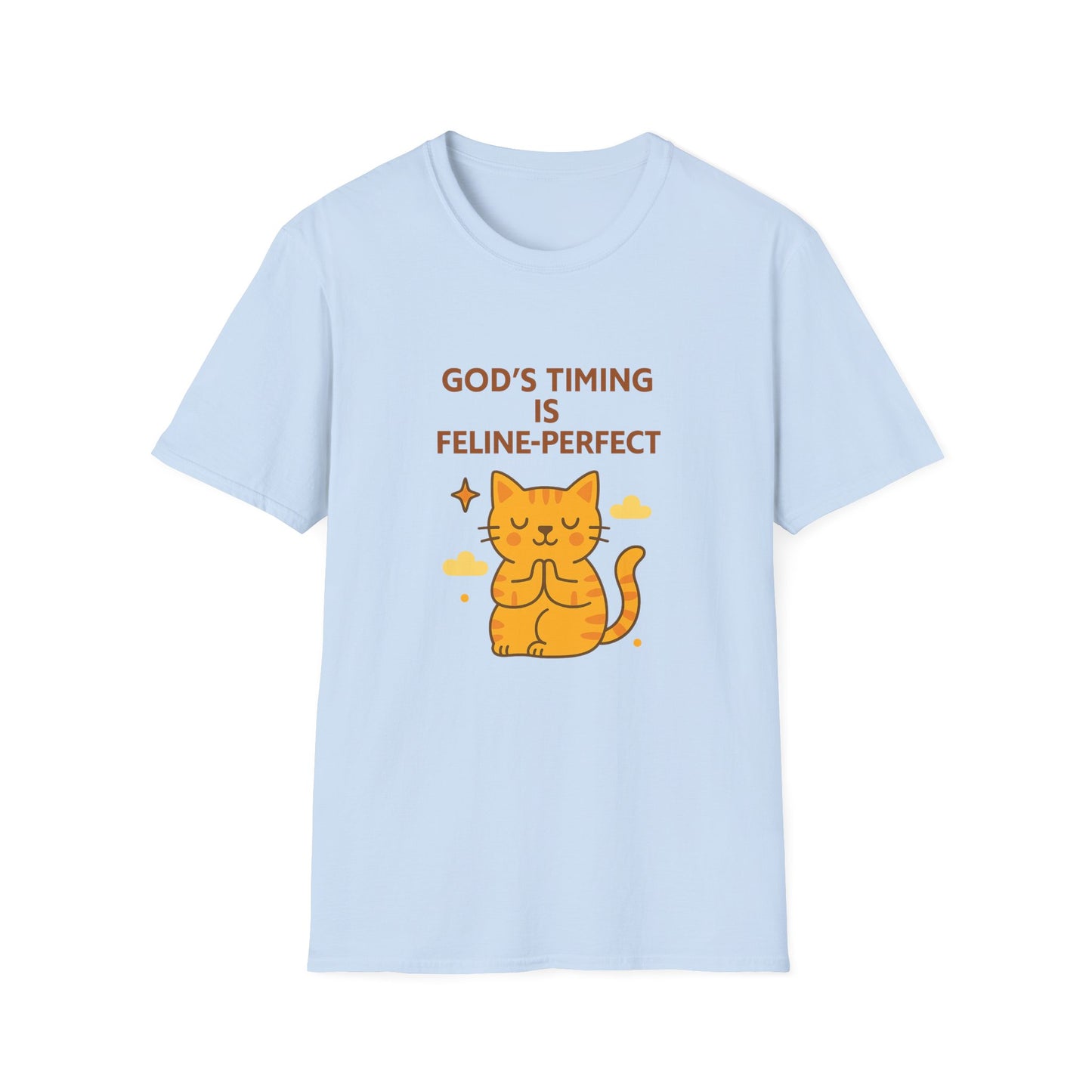 God’s Timing Is Feline-Perfect T-Shirt