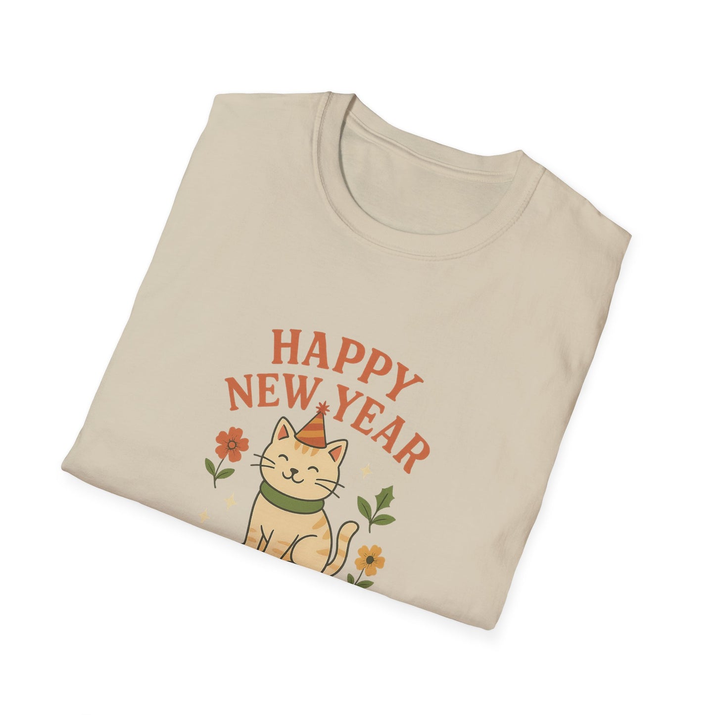 Happy New Year My Feline Friend T-Shirt