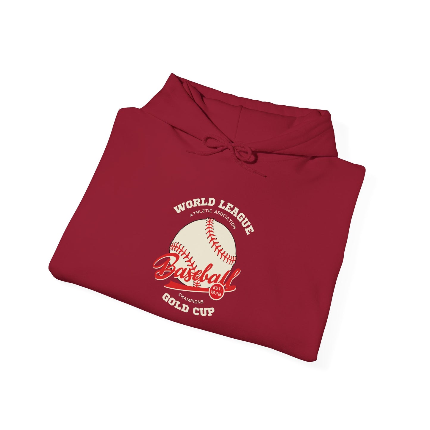 World League Athletic Asociation Baseball Champions Gold Cup Hoodie