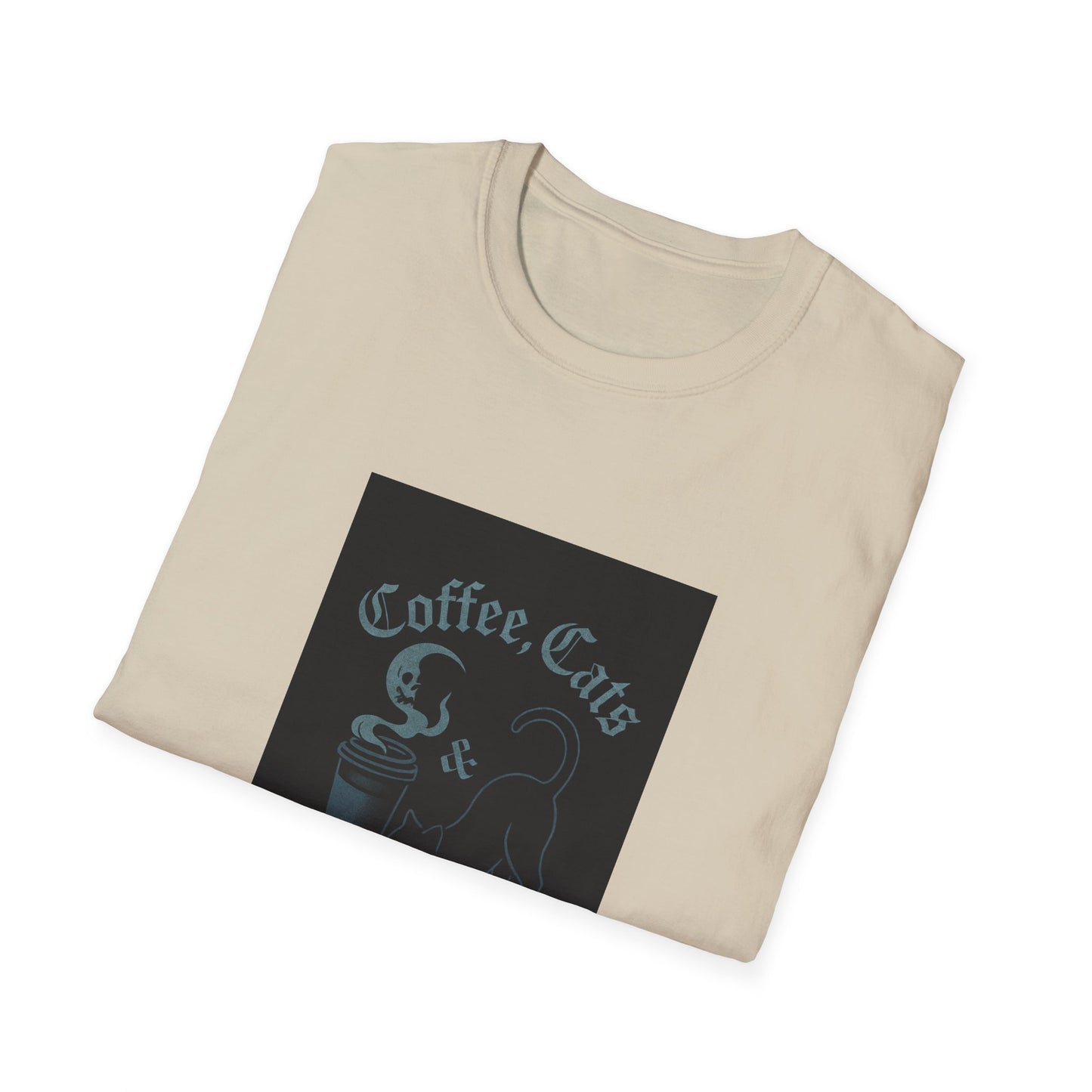Coffee Cats & Midnight Chills T-Shirt
