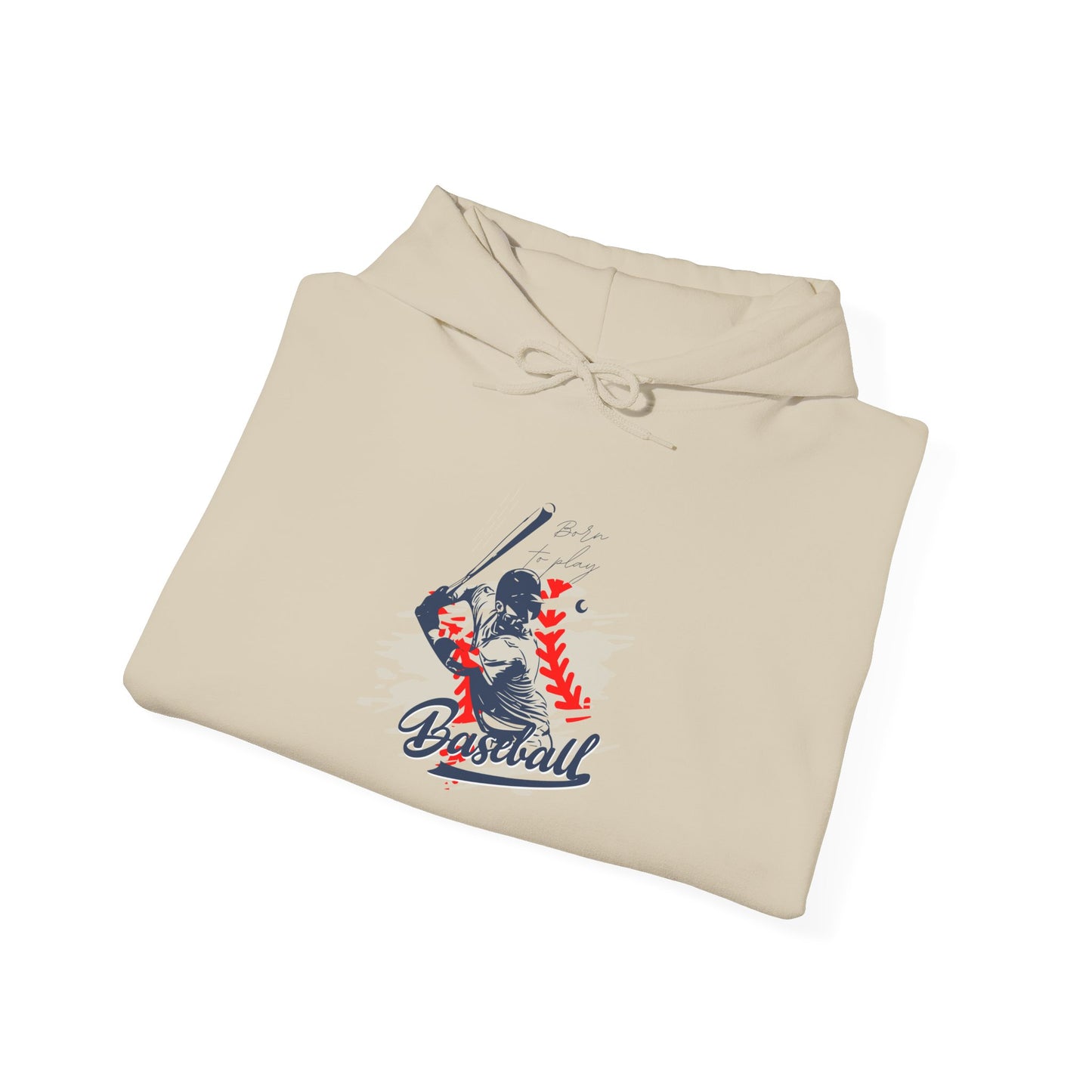 Born To Play Baseball Hoodie
