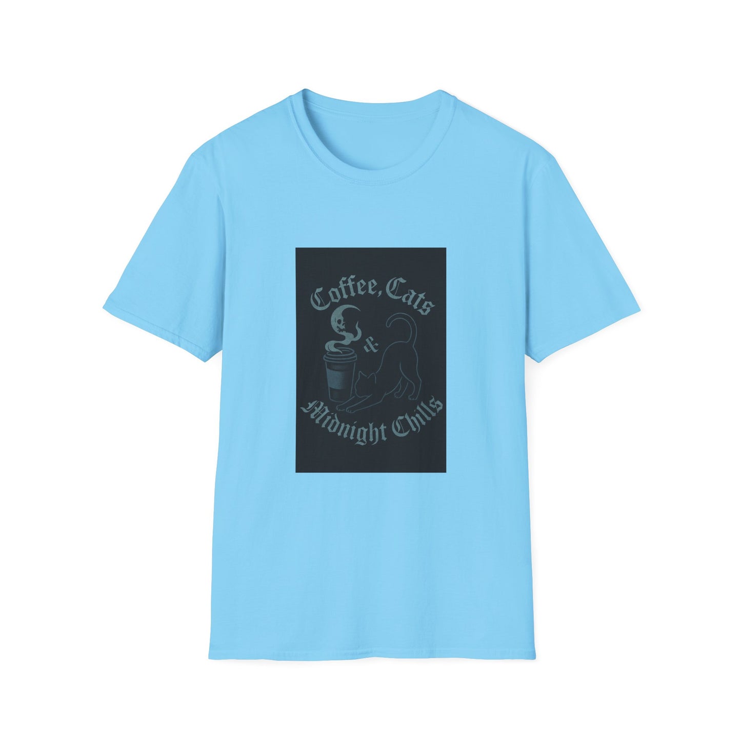 Coffee Cats & Midnight Chills T-Shirt