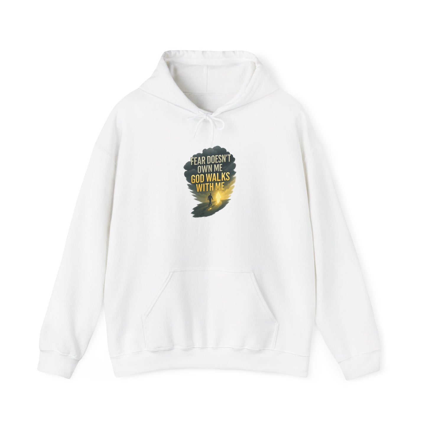 Fear Doesn’t Own Me God Walks With Me  Hoodie