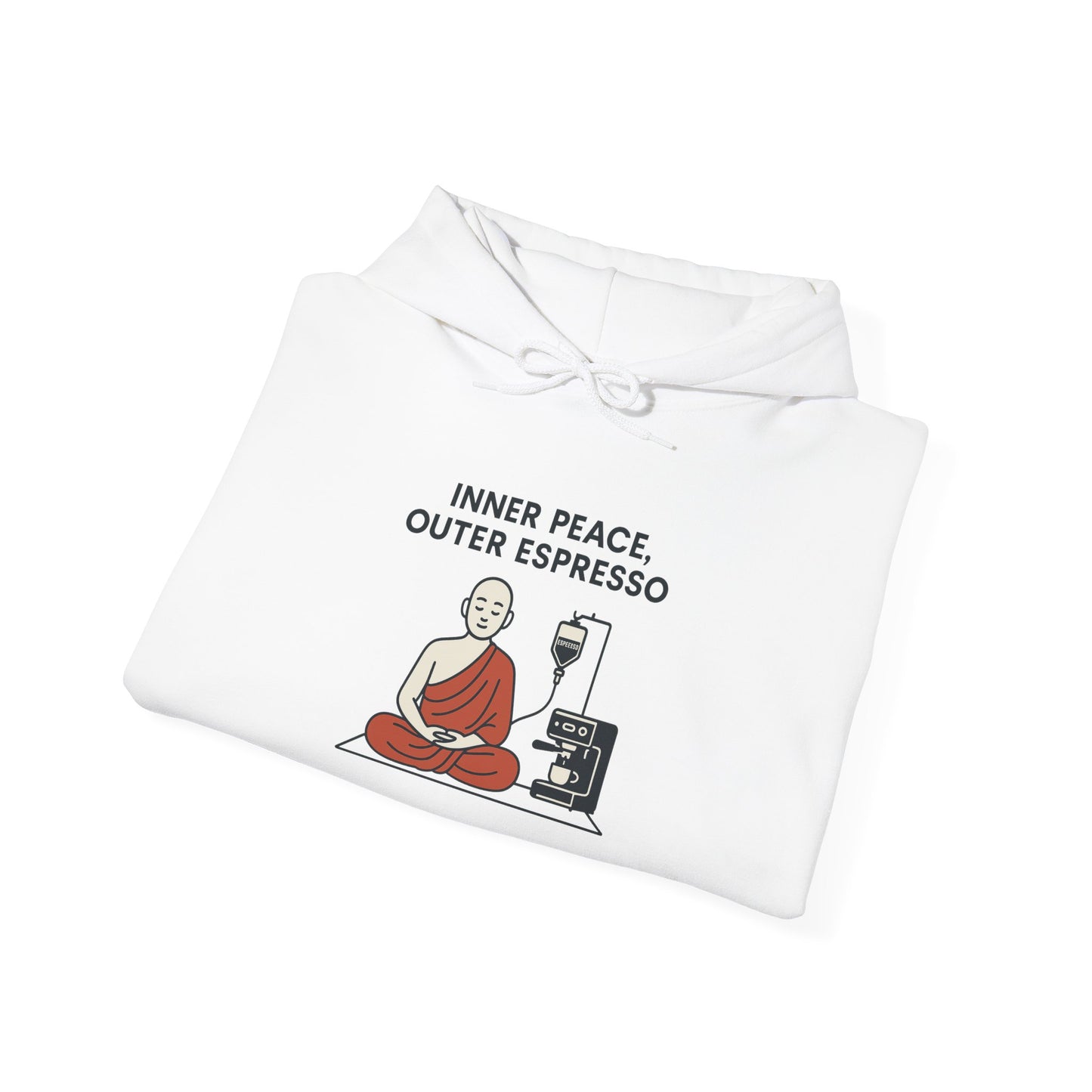 Inner Peace, Outer Espresso Hoodie