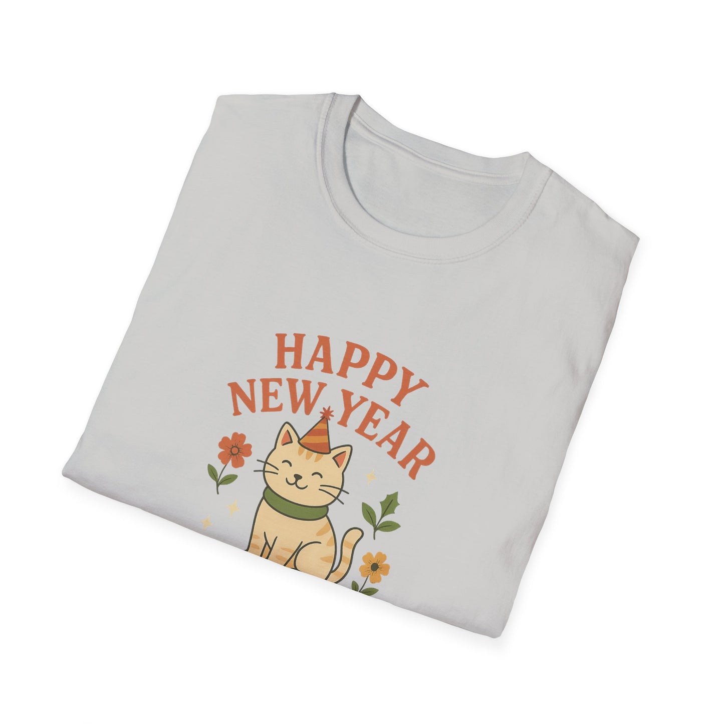 Happy New Year My Feline Friend T-Shirt