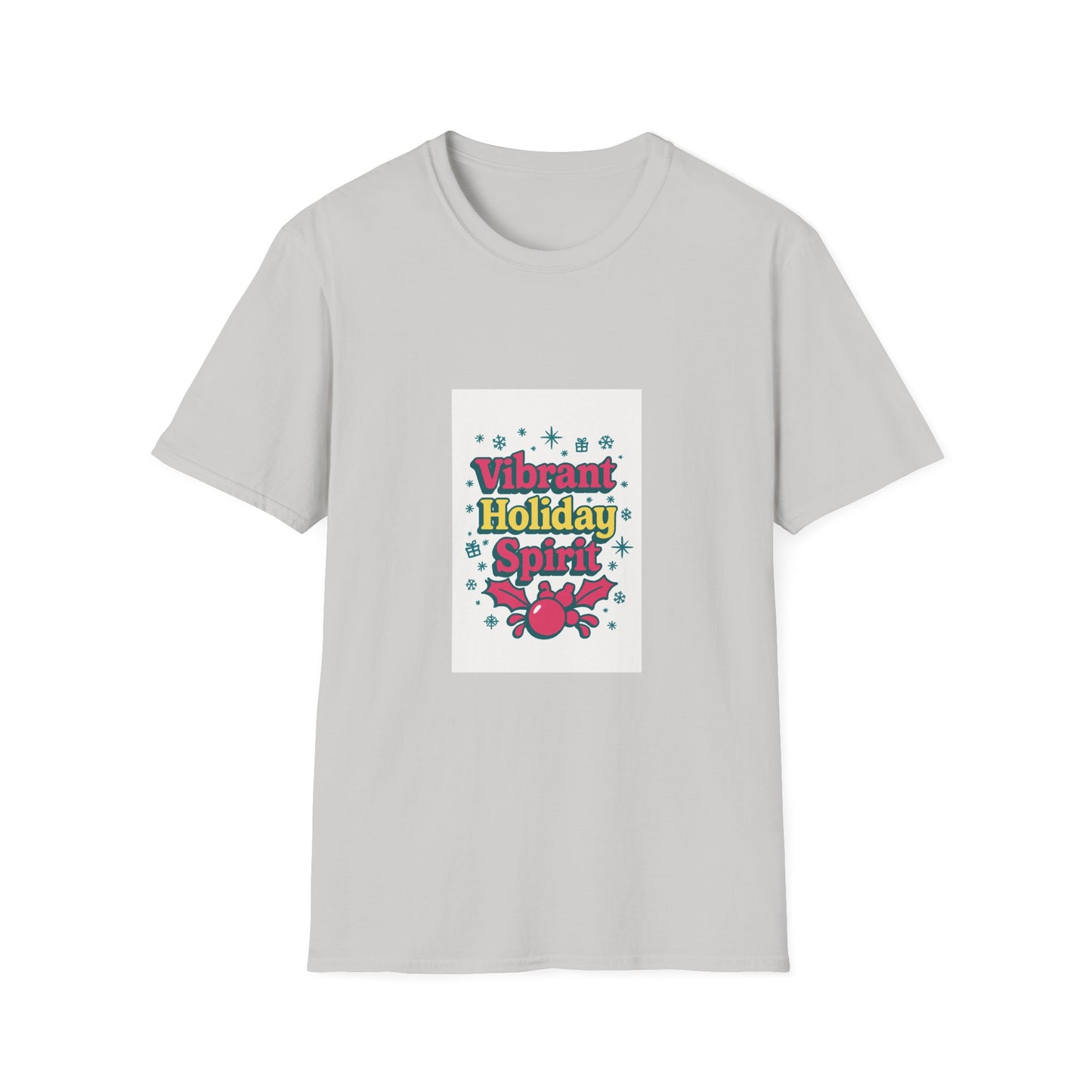 Vibrant Holiday Spirit T-Shirt