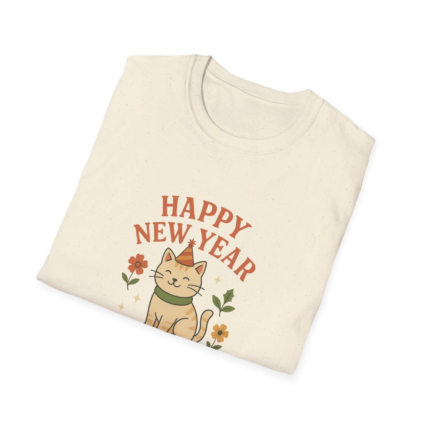 Happy New Year My Feline Friend T-Shirt