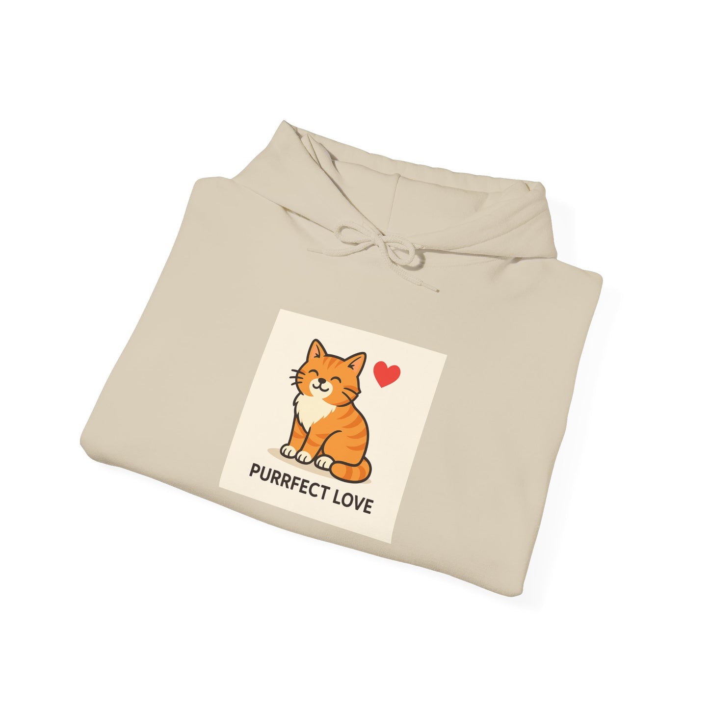 Cat Purrfect Love Hoodie