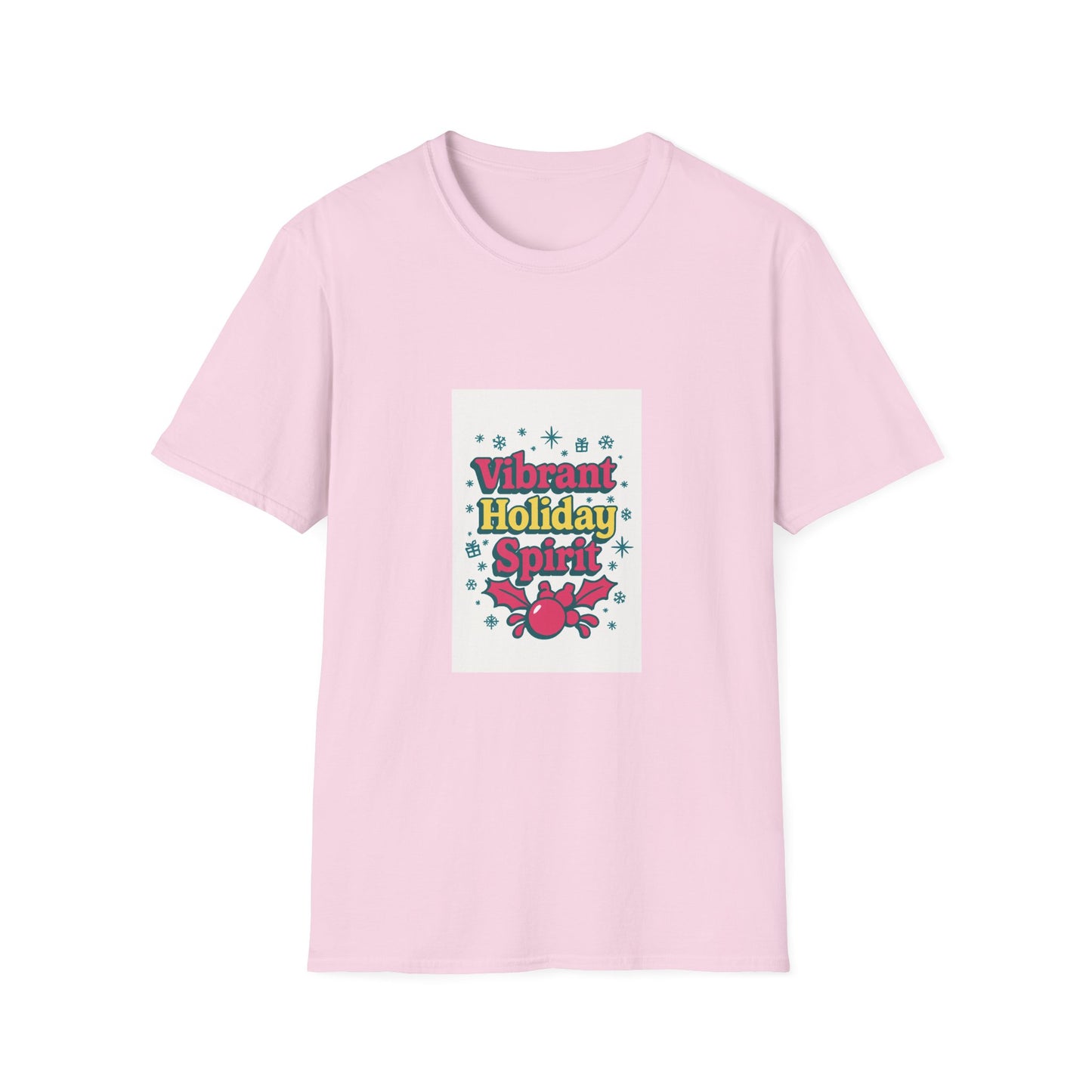 Vibrant Holiday Spirit T-Shirt