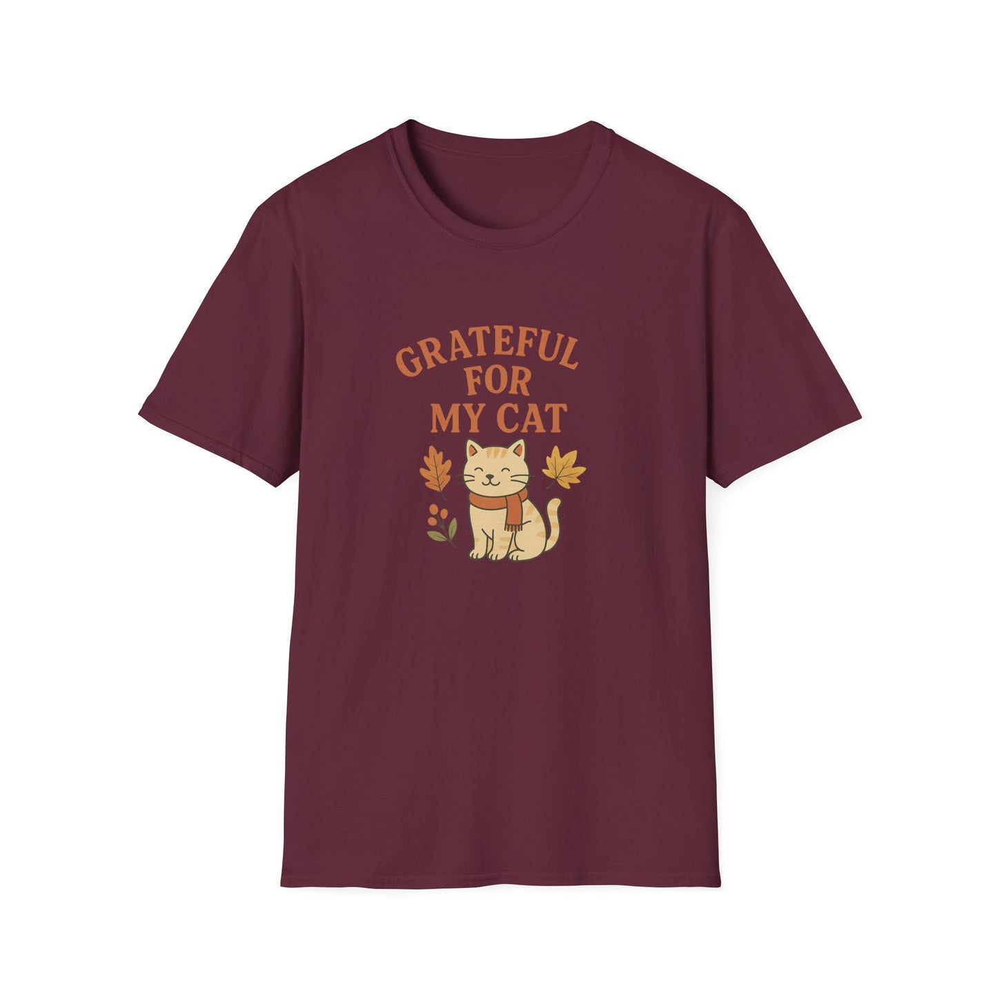 Grateful for My Cat T-Shirt