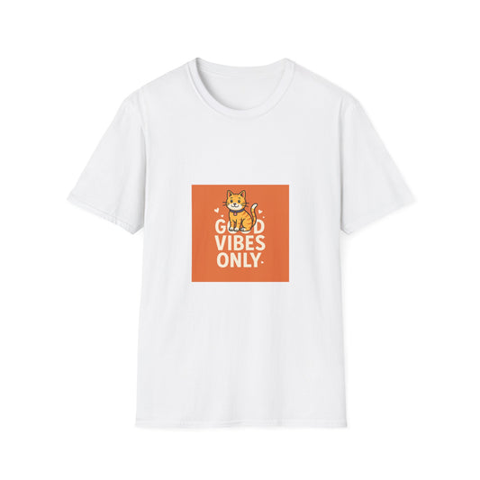 Cat Good Vibes Only T-Shirt