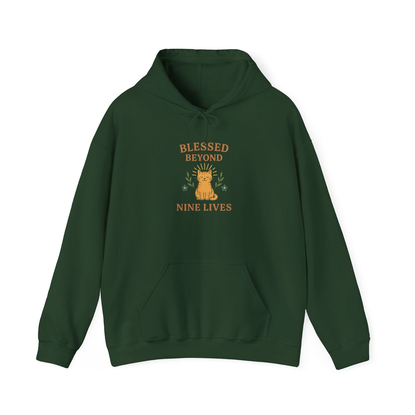 Blessed Beyond Nine Lives  Hoodie