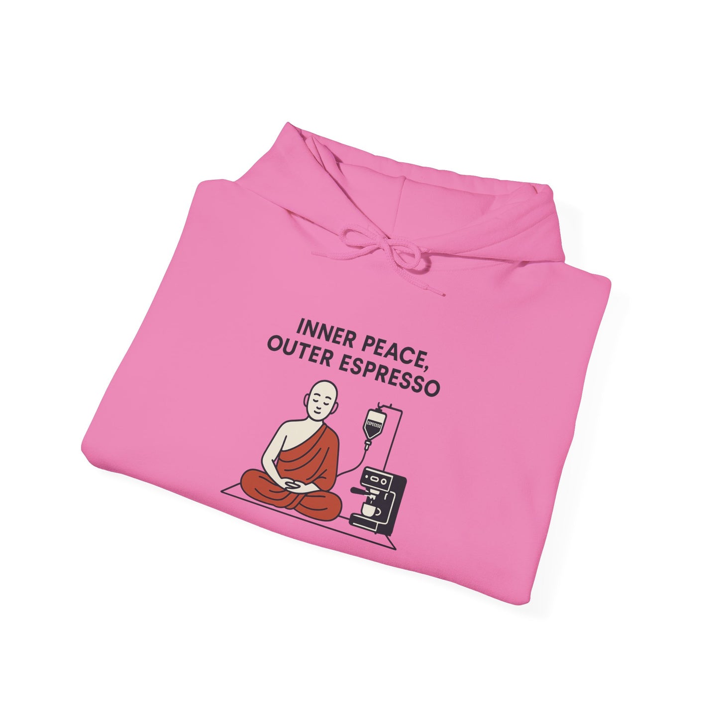 Inner Peace, Outer Espresso Hoodie