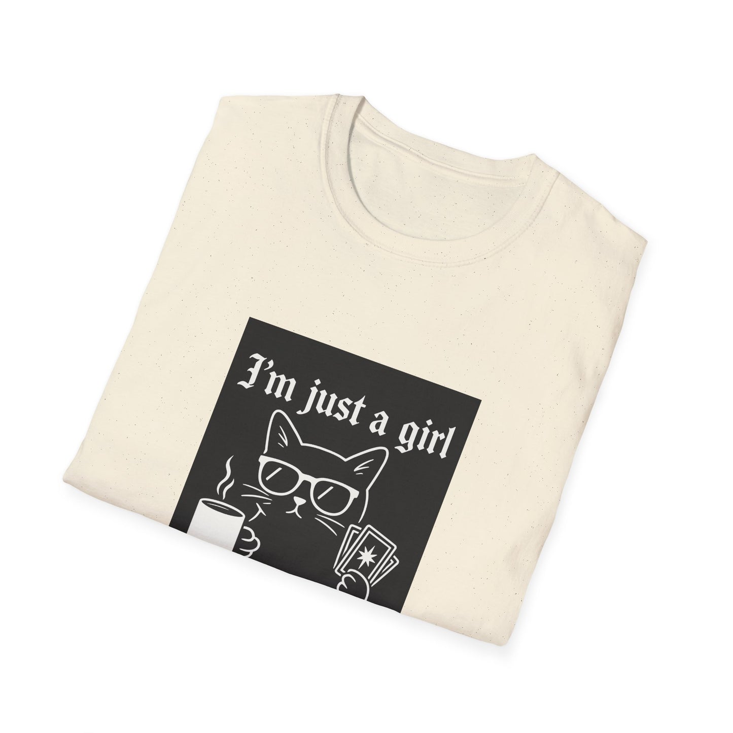 3’m Just a Girl Manifesting and Spiraling  T-Shirt