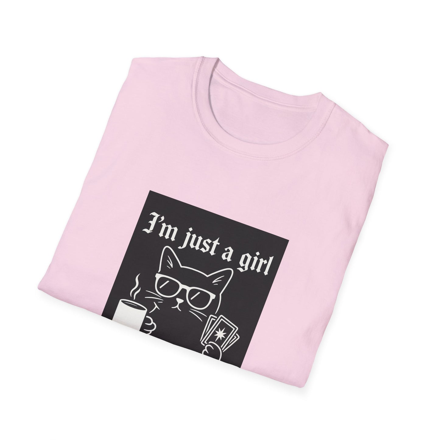 3’m Just a Girl Manifesting and Spiraling  T-Shirt