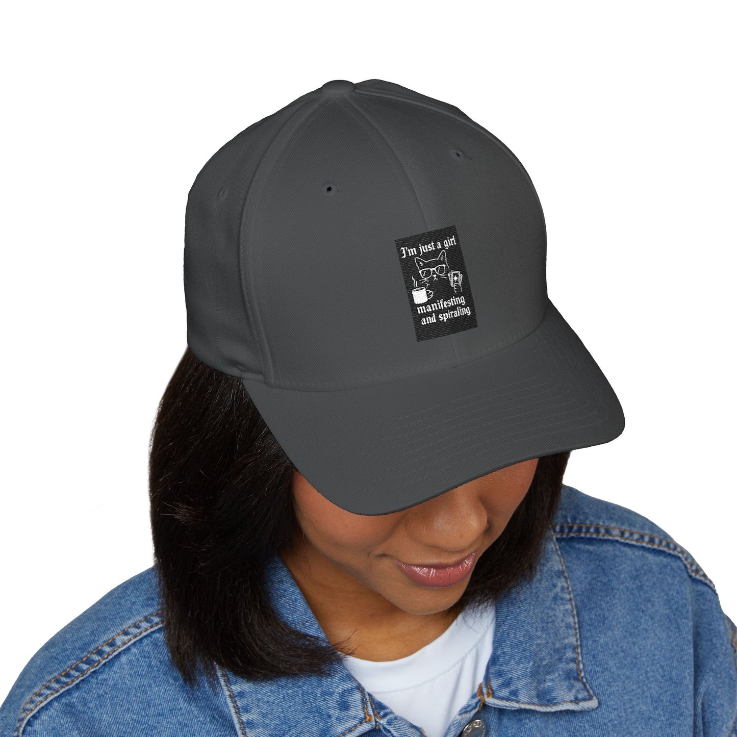 3’m Just a Girl Manifesting and Spiraling  Hat