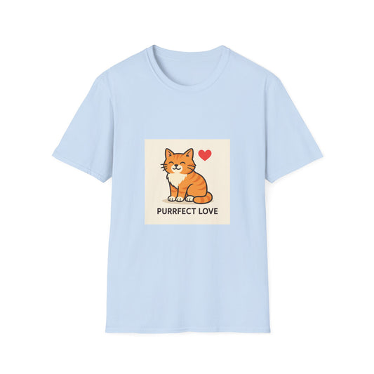 Cat Purrfect Love   T-Shirt