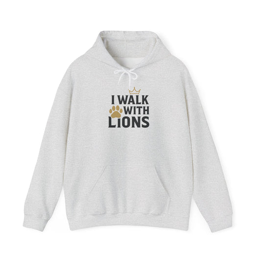 I Walk With Lions Hoodie