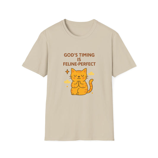 God’s Timing Is Feline-Perfect T-Shirt