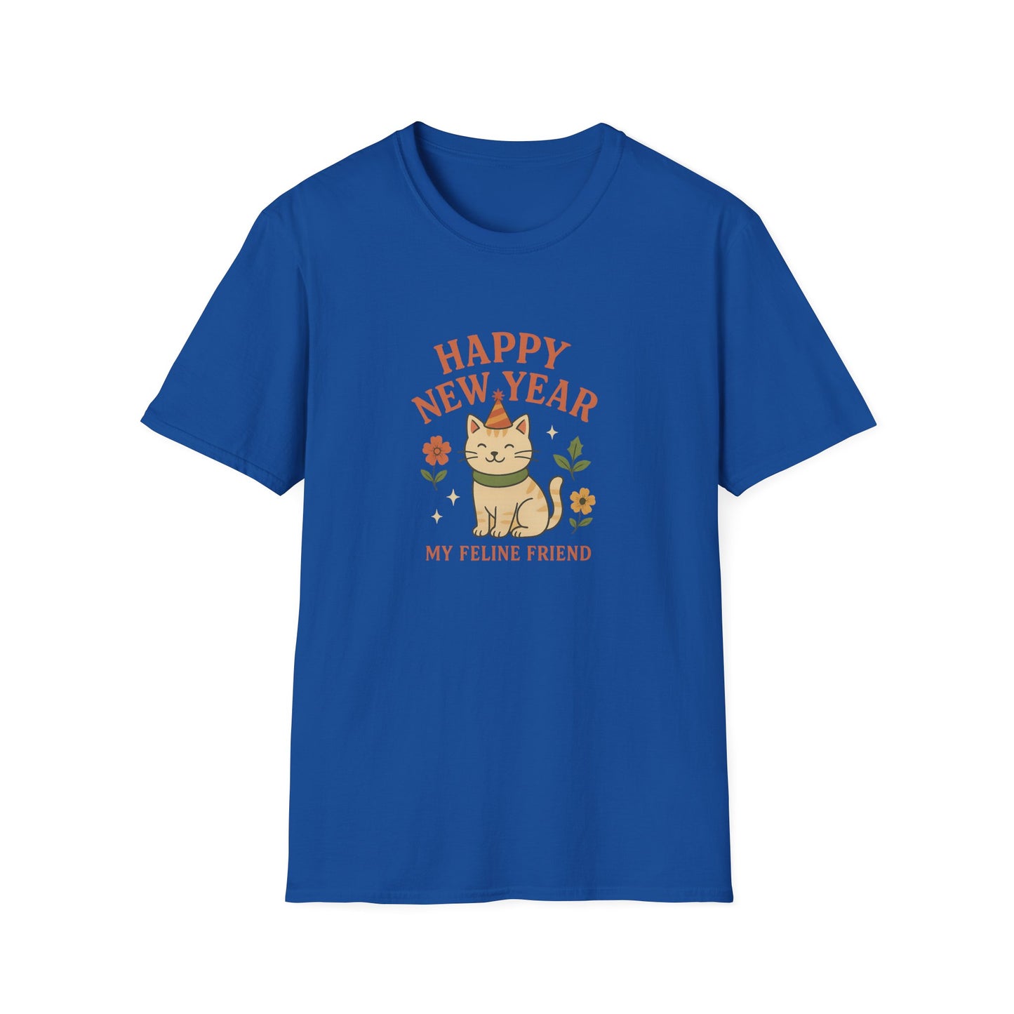 Happy New Year My Feline Friend T-Shirt