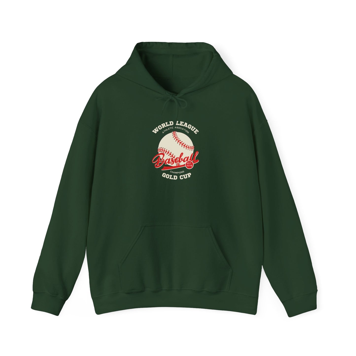World League Athletic Asociation Baseball Champions Gold Cup Hoodie