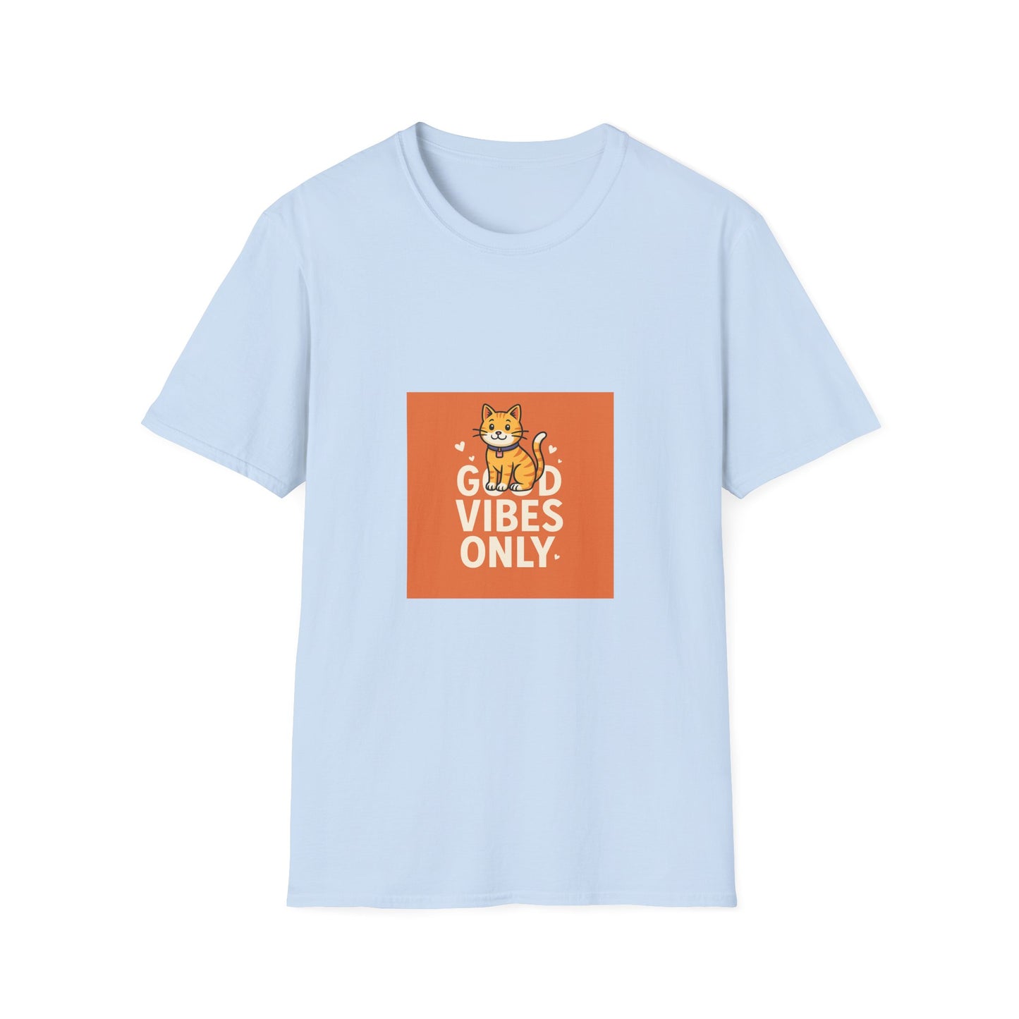 Cat Good Vibes Only T-Shirt