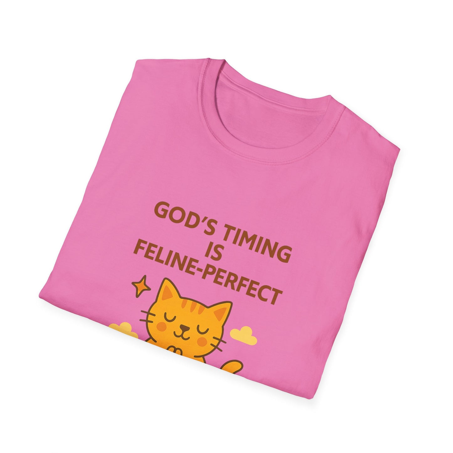 God’s Timing Is Feline-Perfect T-Shirt