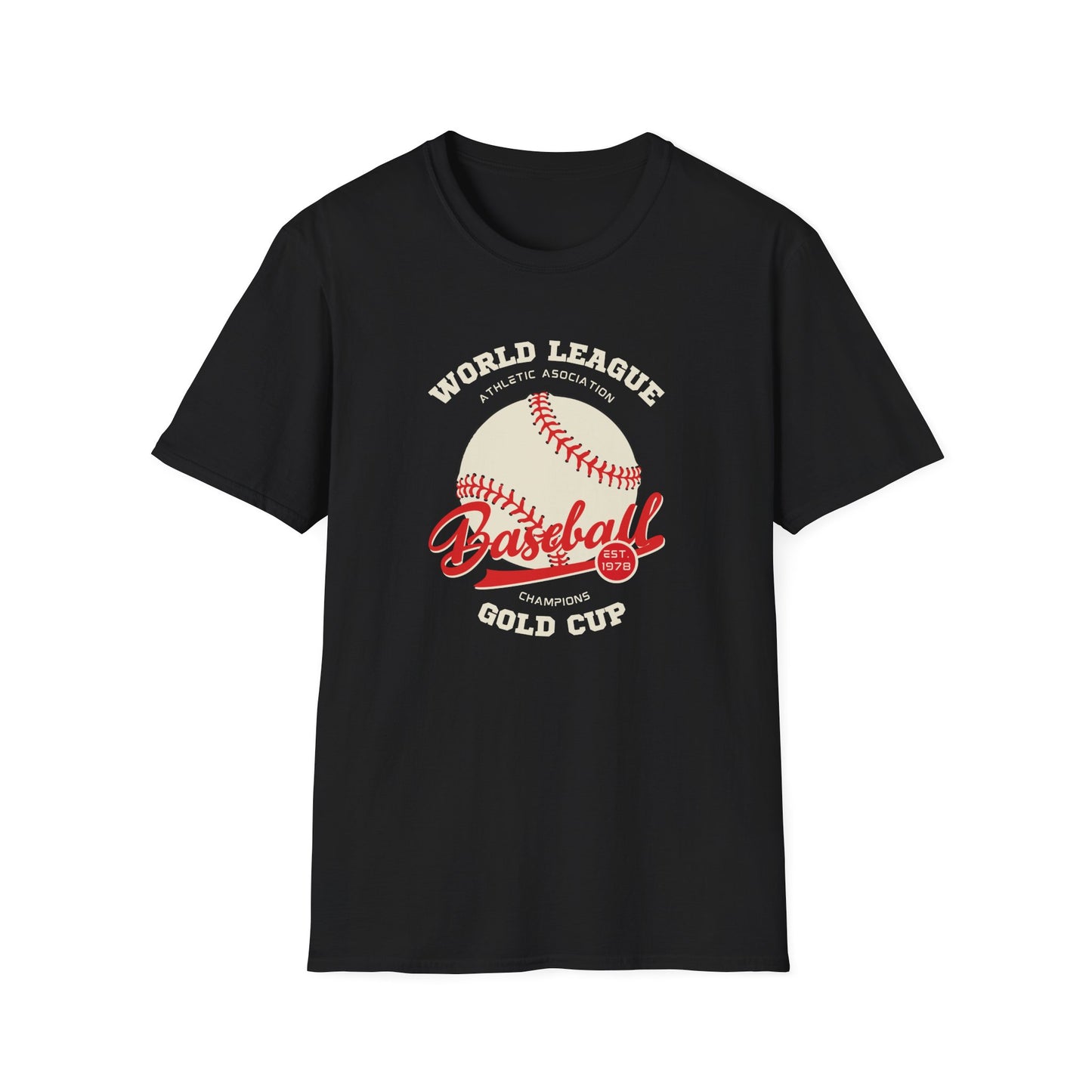 World League Athletic Asociation Baseball Champions Gold Cup T-Shirt